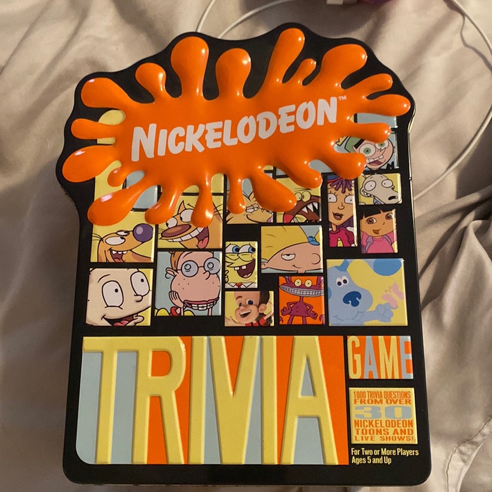 Nickelodeon Vintage Trivia Game (2002)